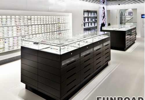 订制亚克力欧式奢华珠宝展示柜台设计效果图-可来图订制
