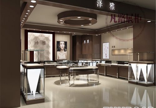 深圳展柜厂十五年经验，专业定制珠宝展示柜