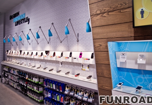 定制零售移动电话商店家具设计用于手机店装饰
