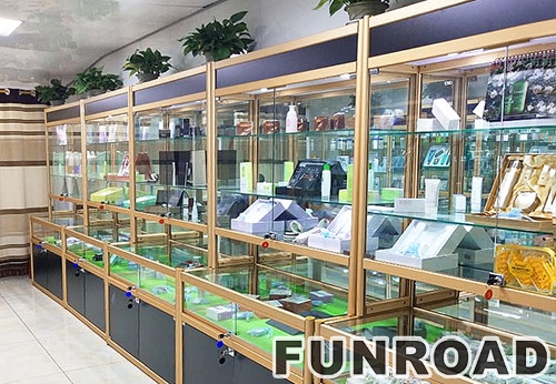 FUNROAD可拆装多功能珠宝展示柜效果图